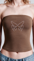 Lowera Coco Rhinestone Tube Top detay