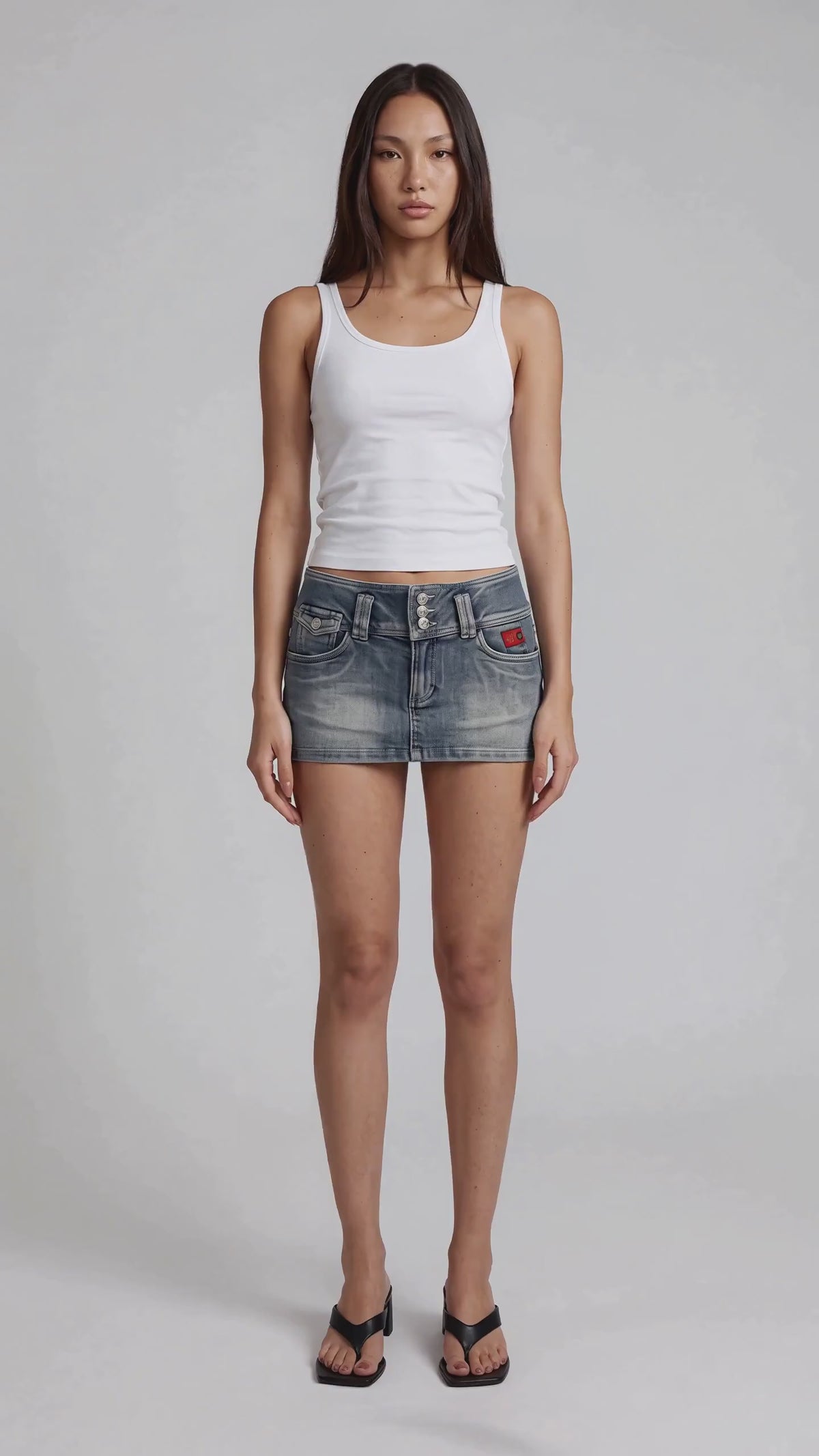 Lowera Cherry Mini Skirt video